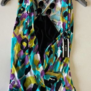 A.Byer new top with tie around neck - size medium